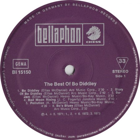 BO DIDDLEY - LP's