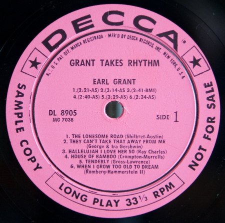 EARL GRANT