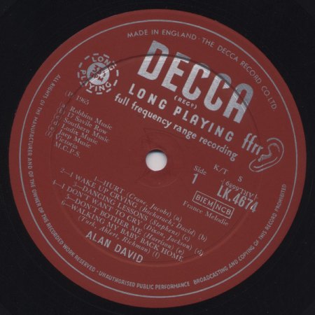 ALAN DAVID