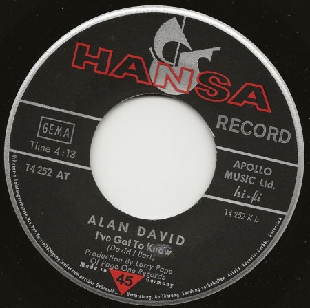 ALAN DAVID