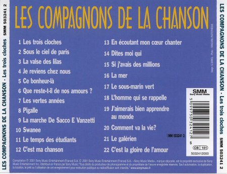 Les COMPAGNONS DE LA CHANSON
