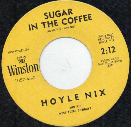 HOYLE NIX & seine West Texas Cowboys