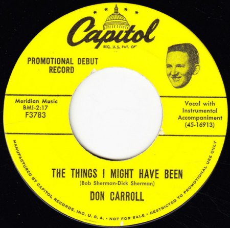 DON CARROLL - Italian Rock And Roll
