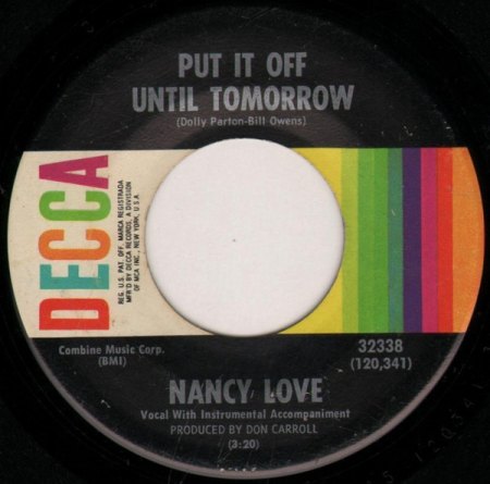 NANCY LOVE