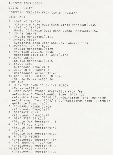 ELVIS - These Boots Are Made.....