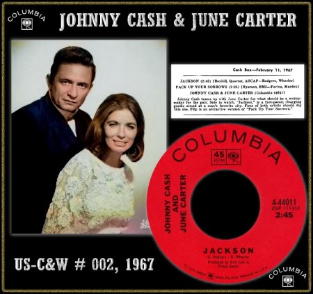 JOHNNY CASH & JUNE CARTER - JACKSON