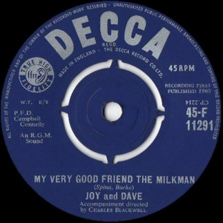 JOY and DAVID (Dave Adams) - British R&R