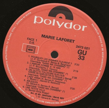 MARIE LAFORET