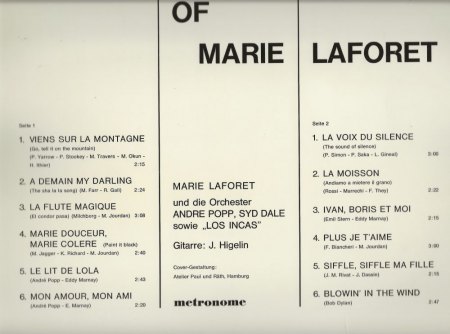 MARIE LAFORET