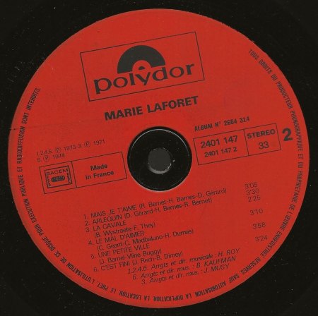 MARIE LAFORET