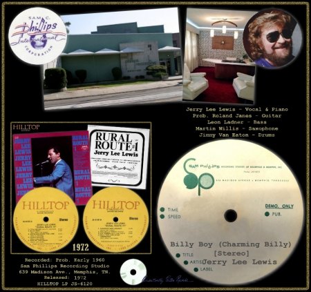 JERRY LEE LEWIS - BILLY BOY (CHARMING BILLY) (S)