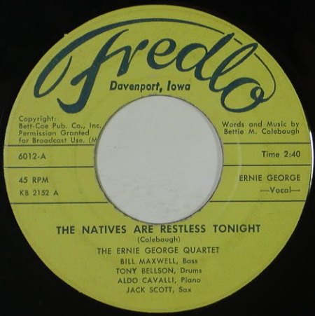 ERNIE GEORGE QUARTET