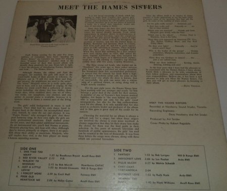 THE HAMES SISTERS