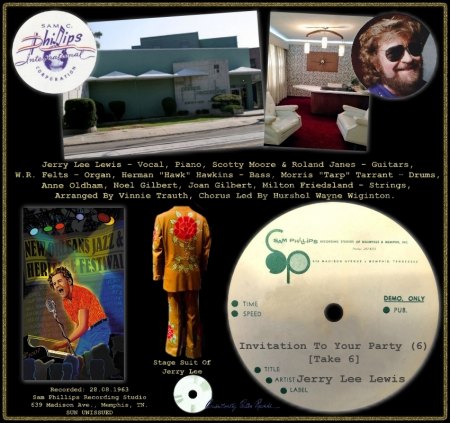 JERRY LEE LEWIS  - INVITATION TO YOUR PARTY (6) [TAKE 6]