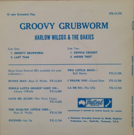 HARLOW WILCOX & the OAKIES