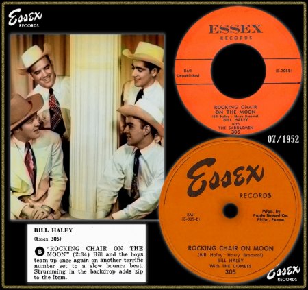 BILL HALEY AND THE SADDLEMEN - ROCKING CHAIR ON THE MOON