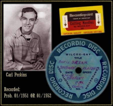 CARL PERKINS - DEVIL'S DREAM