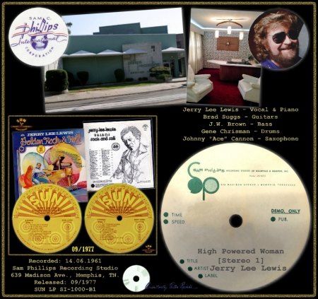 JERRY LEE LEWIS  - HIGH POWERED WOMAN (S1)