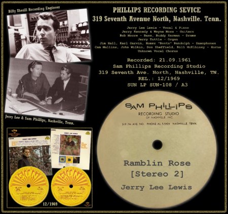 JERRY LEE LEWIS  - RAMBLIN' ROSE (S2)
