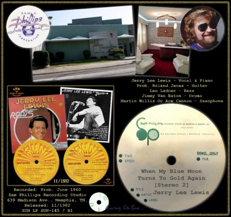 JERRY LEE LEWIS  - WHEN MY BLUE MOON TURNS TO GOLD AGAIN (S1)