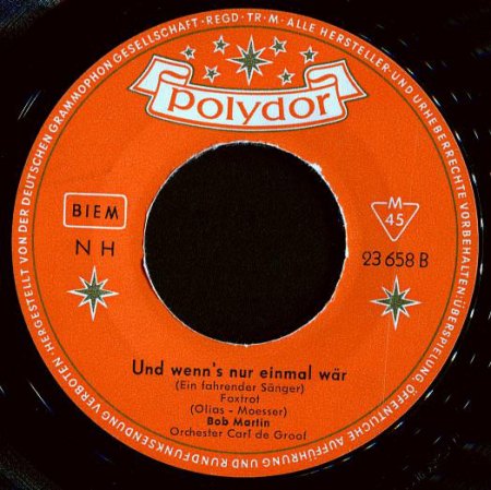 BOB MARTIN (Leo Heppe)