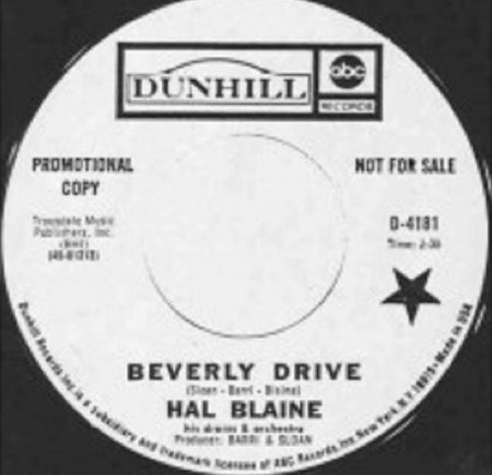 HAL BLAINE  (1929 - 2019)