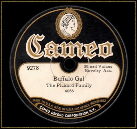 PICKARD FAMILY - BUFFALO GALS