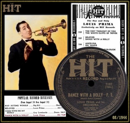 LOUIS PRIMA - DANCE WITH A DOLLY (HIT)