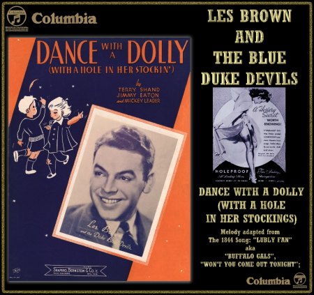 LES BROWN & THE DUKE BLUE DEVILS - DANCE WITH A DOLLY (WITH A HOLE IN HER STOCKING)