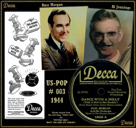 RUSS MORGAN - DANCE WITH A DOLLY (WITH A HOLE IN HER STOCKING)