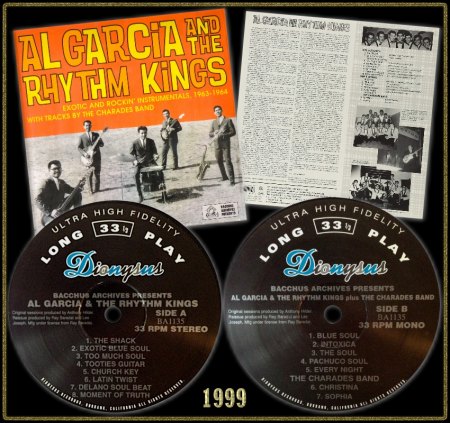 AL GARCIA & THE RHYTHM KINGS DIONYSUS LP BA-1135