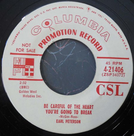 EARL PETERSON