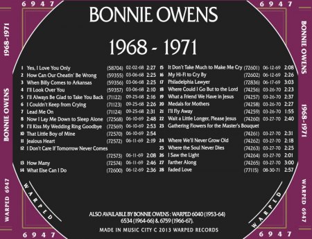 BONNIE OWENS