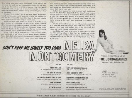 MELBA MONTGOMERY