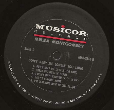 MELBA MONTGOMERY