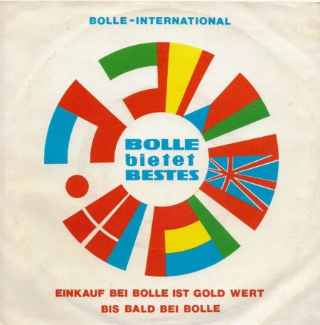 Schallplatte als Werbe-Gag diverser Firmen