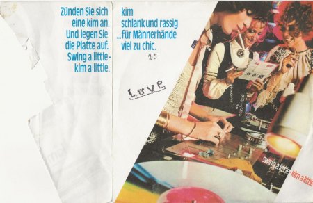 Schallplatte als Werbe-Gag diverser Firmen