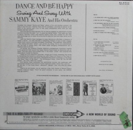 SAMMY KAYE