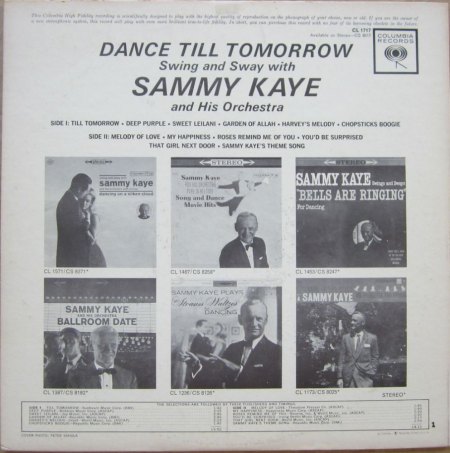 SAMMY KAYE