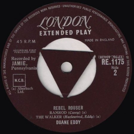 EDDY, Duane - englische Ausgaben!