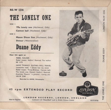 EDDY, Duane - englische Ausgaben!