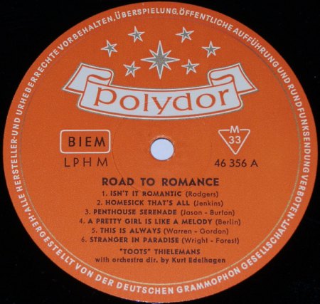 TOOTS THIELEMANS  (1922-2016)