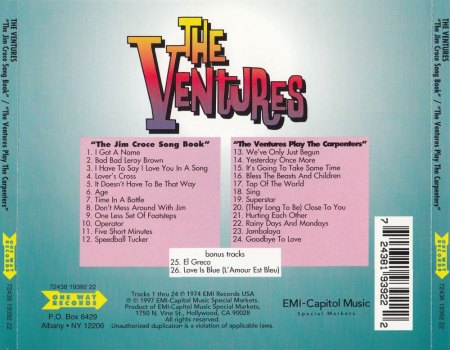 VENTURES CD's
