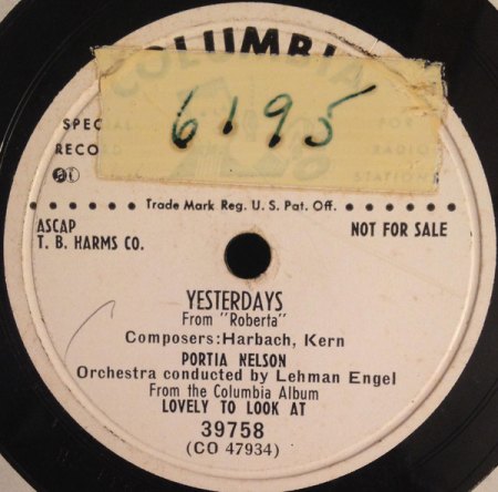 PORTIA ("LADY") NELSON