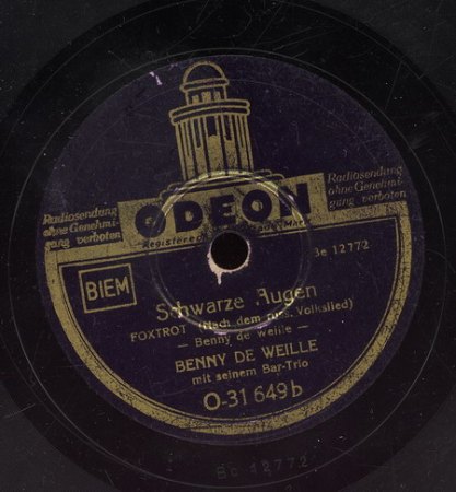 BENNY DE WEILLE