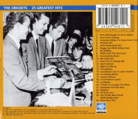 CRICKETS - ( weiße Gruppe )