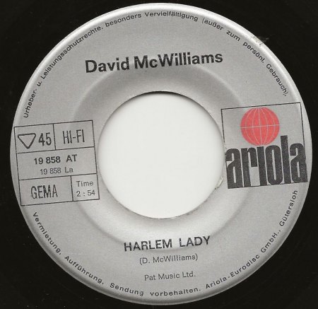 DAVID McWILLIAMS