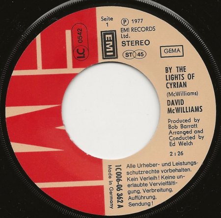 DAVID McWILLIAMS