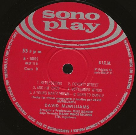 DAVID McWILLIAMS