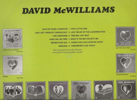 DAVID McWILLIAMS